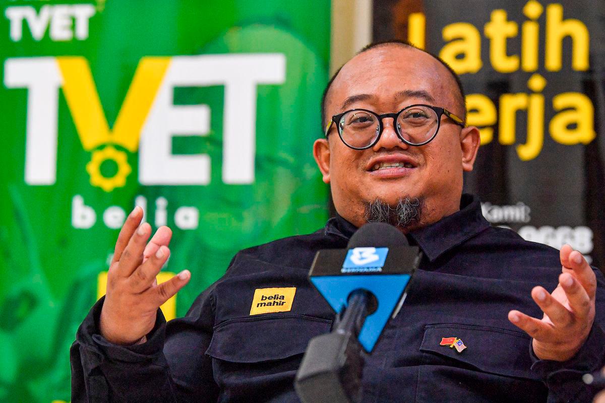 National Association of Skilled Workers (Belia Mahir) president Mohammad Rizan Hassan. Bernamapix