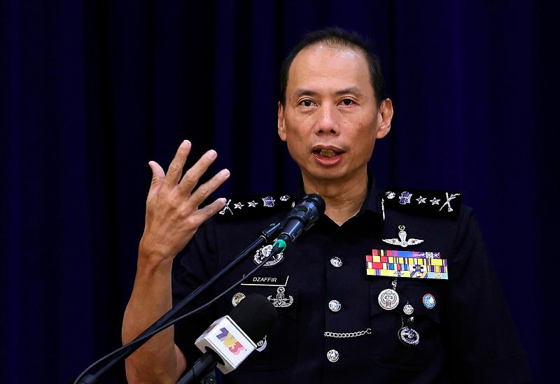 Negeri Sembilan police chief, Datuk Ahmad Dzaffir Mohd Yussof. - BERNAMApix