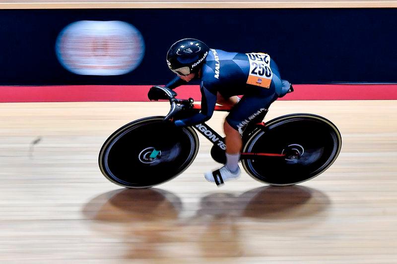 National women’s track cyclist Nurul Izzah Izzati Mohd Asri - BERNAMApix