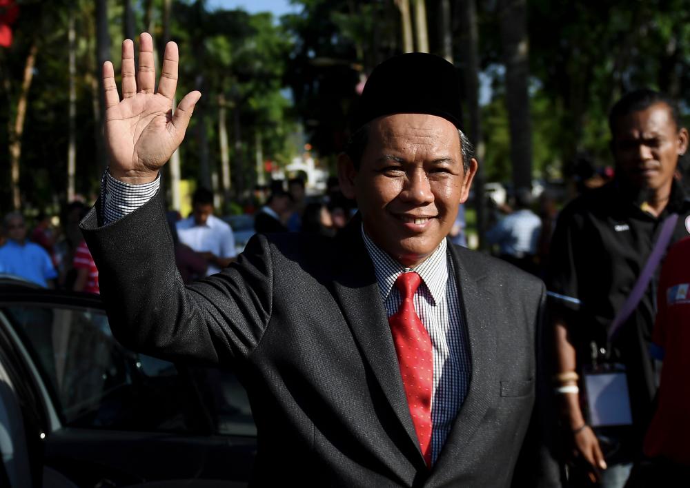 Negri Sembilan Mentri Besar, Datuk Seri Aminuddin Harun. — Bernama