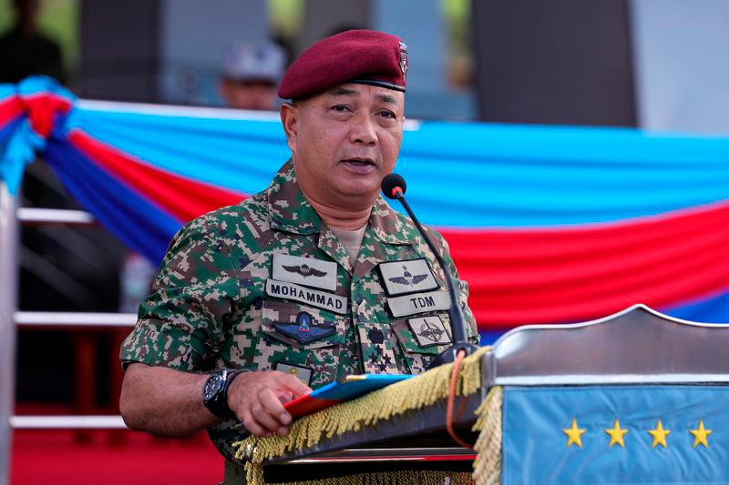 Chief of Defence Force Gen Tan Sri Mohammad Ab Rahman - BERNAMApix