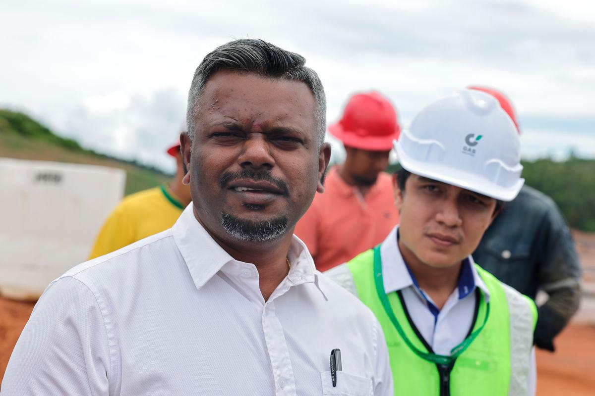 Negeri Sembilan Local Government Development, Housing and Transport Action Committee chairman J. Arul Kumar - BERNAMApix