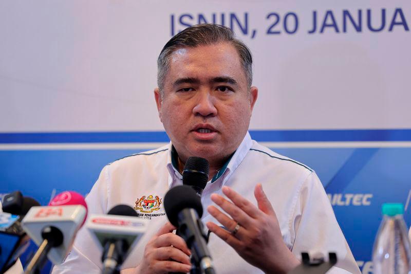 Transport Minister Anthony Loke - BERNAMApix