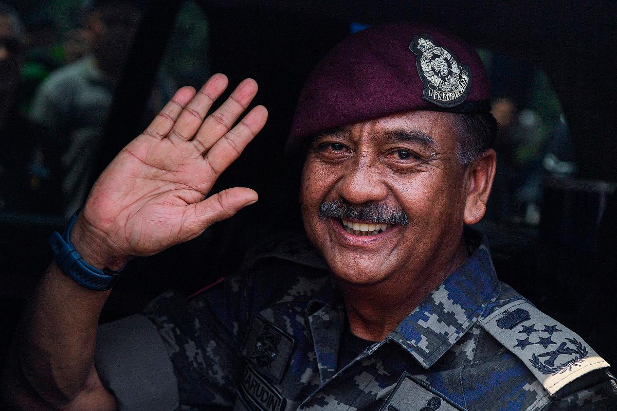 Ketua Polis Negara, Tan Sri Razarudin Husain. - fotoBERNAMA