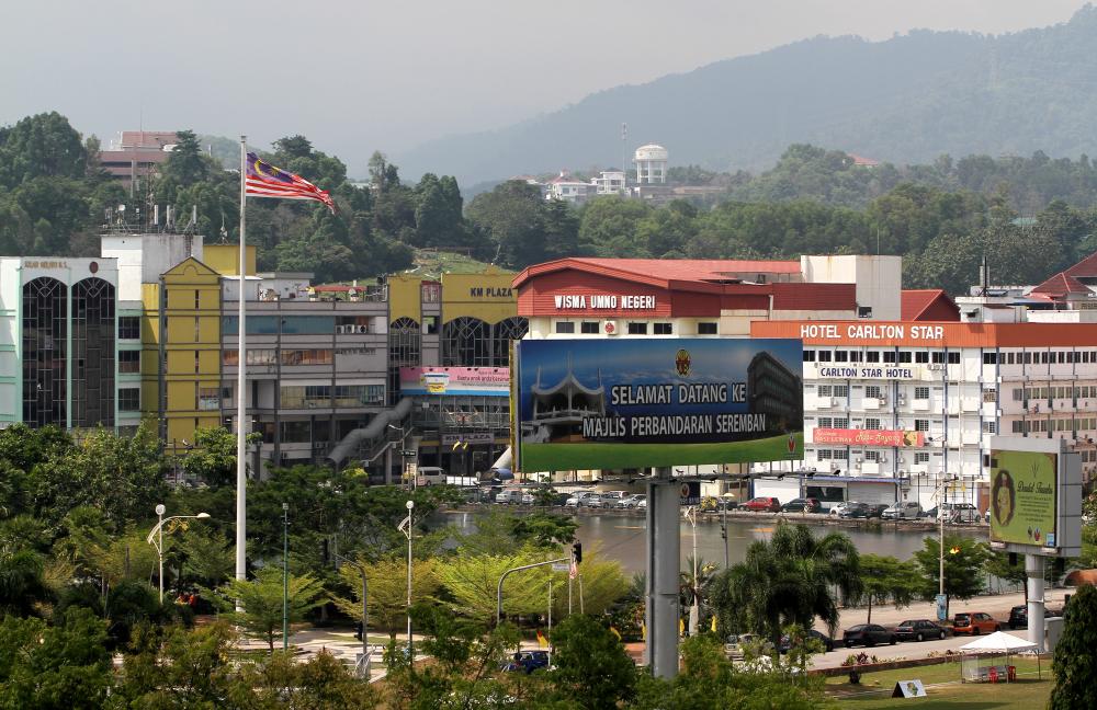 The view around Bandar Seremban area during a survey, on Jan 16, 2018. — Bernama