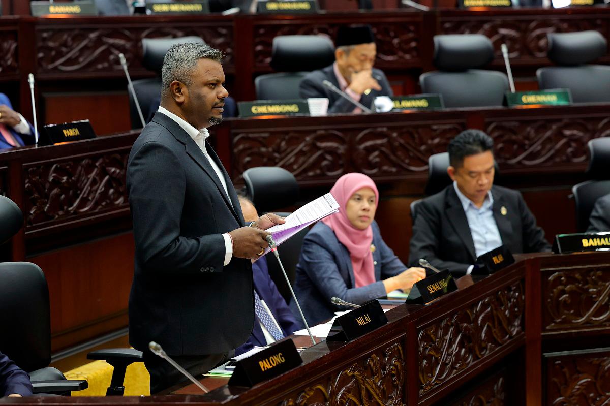 Negeri Sembilan Local Government Development, Housing and Transport Committee chairman J. Arul Kumar. - BERNAMApix