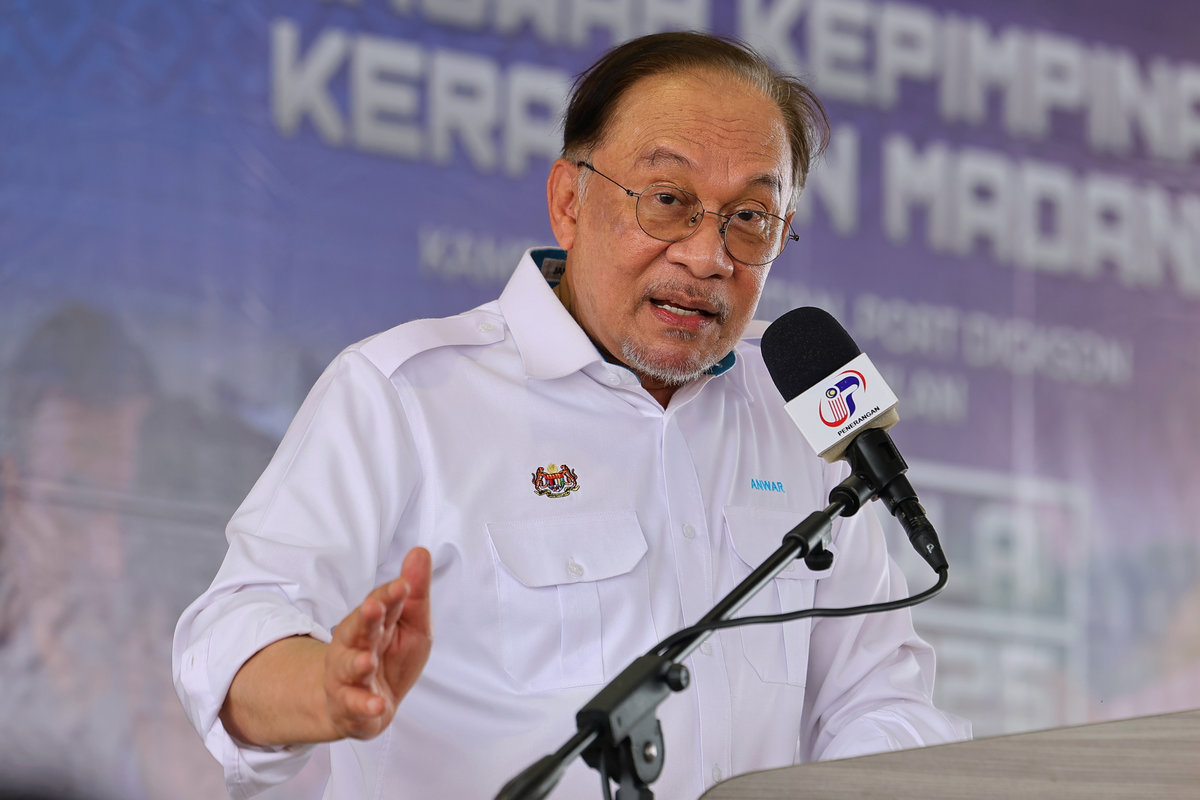 Prime Minister Datuk Seri Anwar Ibrahim. - BERNAMA