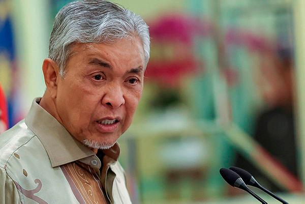 Datuk Seri Dr Ahmad Zahid Hamidi –Bernamapix