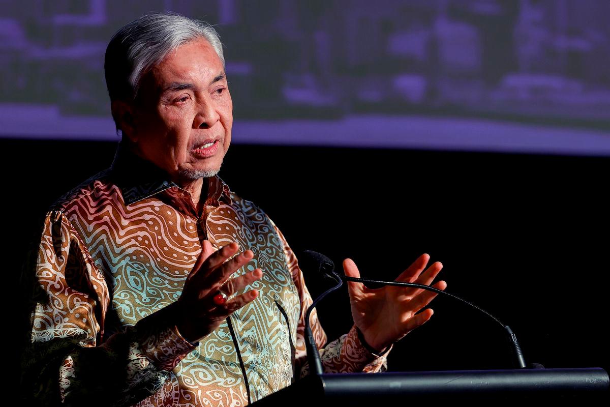 Deputy Prime Minister Datuk Seri Dr Ahmad Zahid Hamidi - Bernamapix