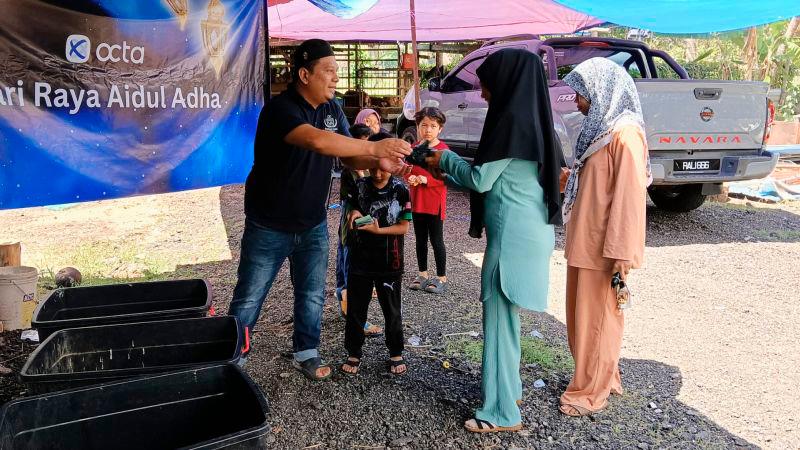 Deeply involved in the lives of local communities across all regions of its operation, Octa joined in the celebration of ‘The Feast of Sacrifice’ and helped underprivileged citizens of Indonesia and Malaysia.