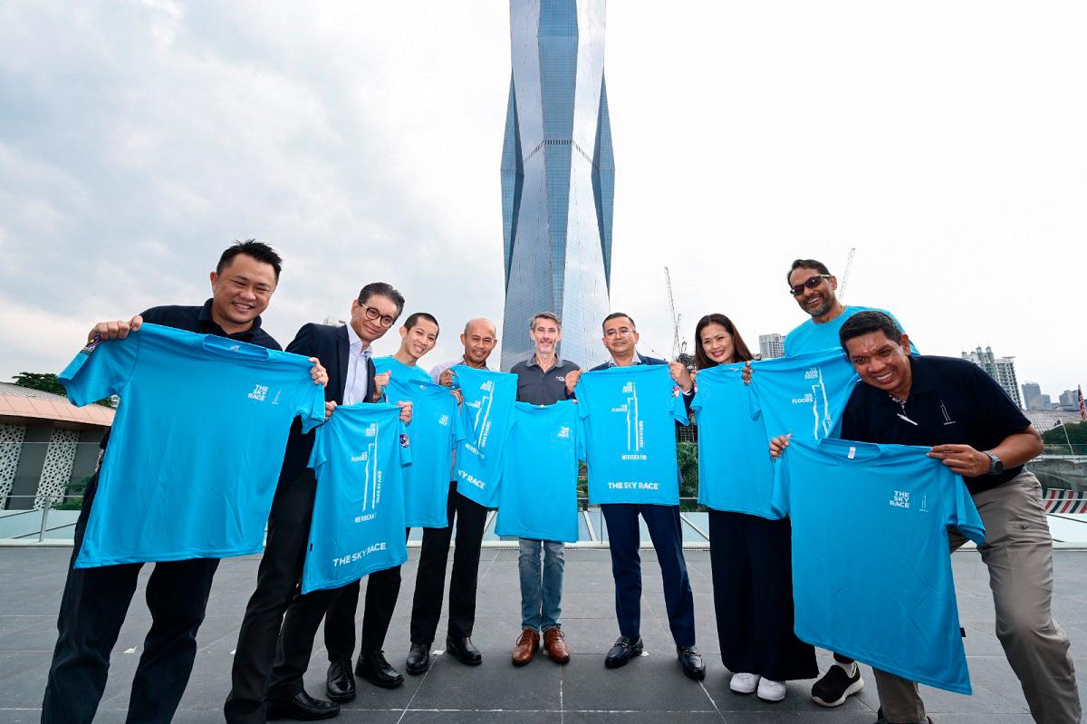 Official launch of The Sky Race at Merdeka 118