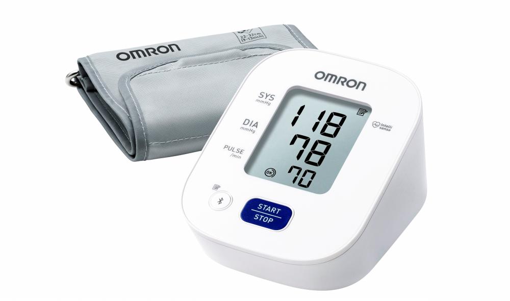 $!OMRON Healthcare’s HEM-7142T blood pressure monitor.