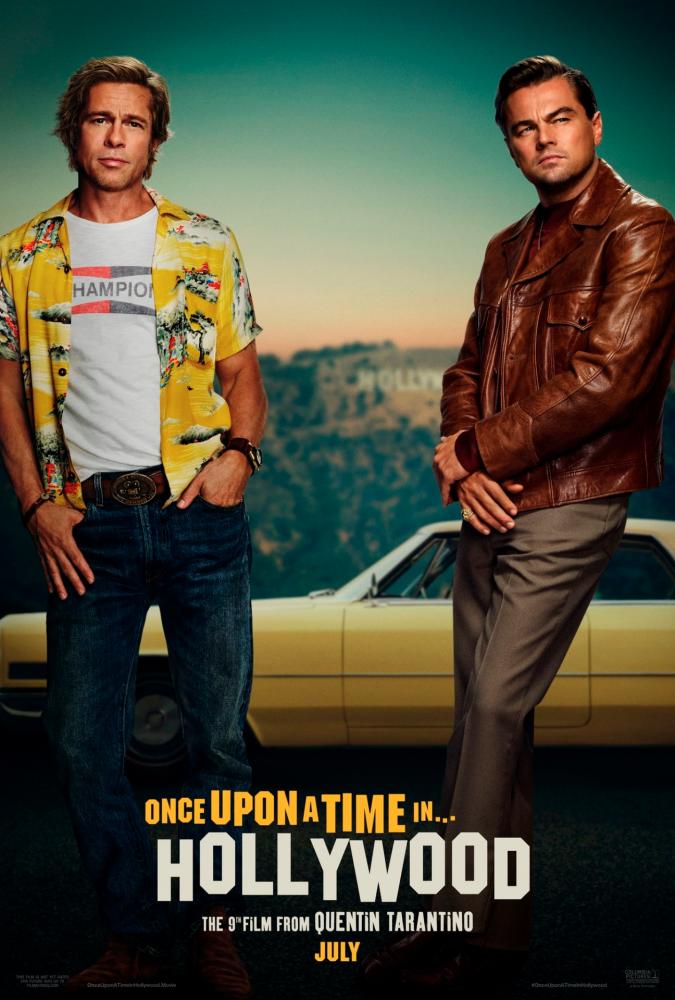 Poster of Once Upon a Time in Hollywood– courtesy of Sony Pictures