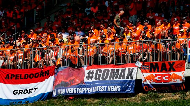 Verstappen’s Orange Army ready to party at Zandvoort