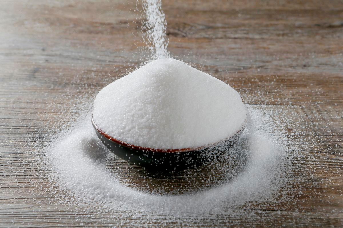 Granulated white sugar is seen in this picture illustration taken December 16, 2018. - REUTERS