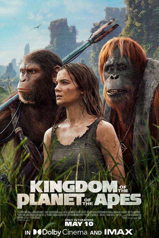 $!The Kingdom of the Planet of the Apes is showing in cinemas.