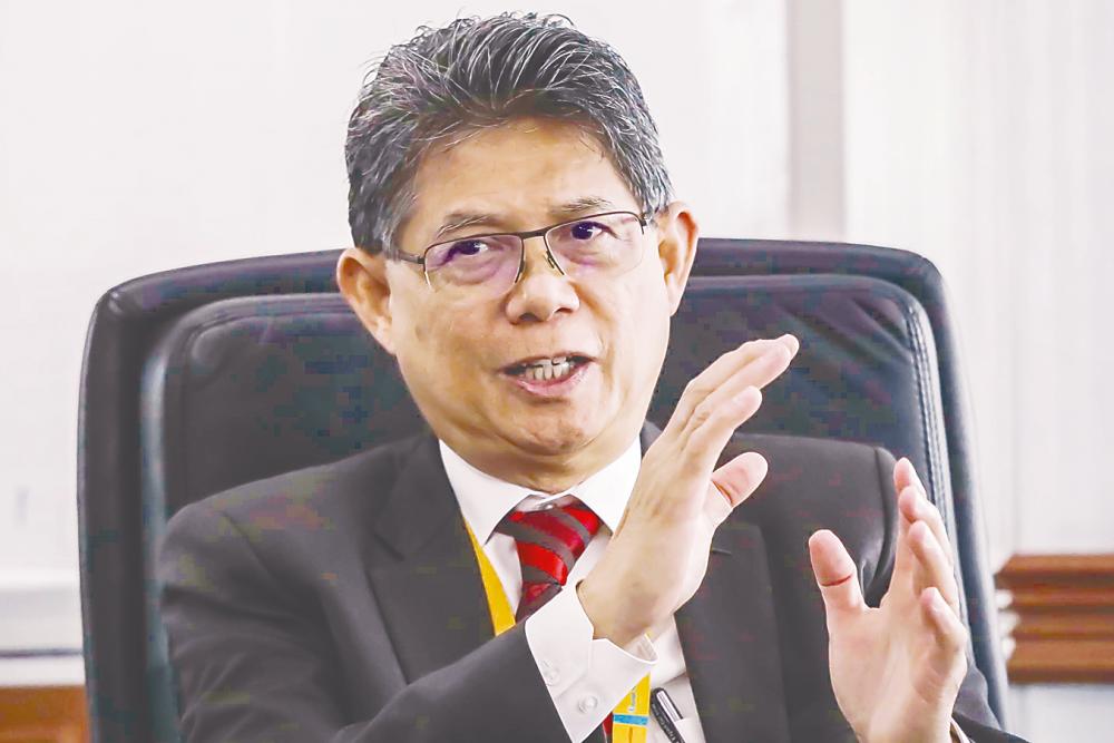 Sirim’s role in Industry 4.0 is to assist companies adopt the right kind of technologies that help them maximise their performance over the long term, says Ahmad Fadzil. – ADIB RAWI YAHYA/THESUN