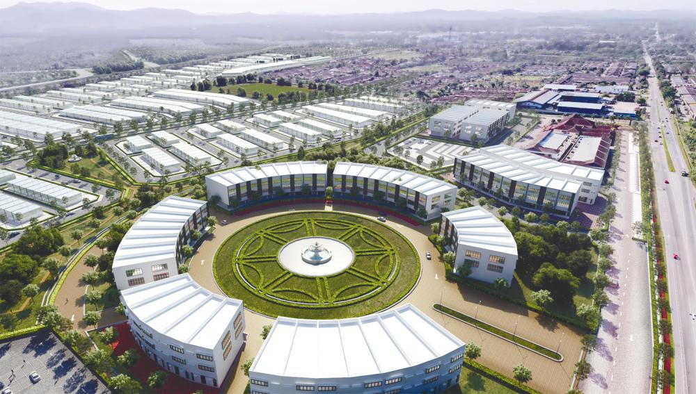 Artist impression of Lumina Bedong, the first-ever township development in Bedong