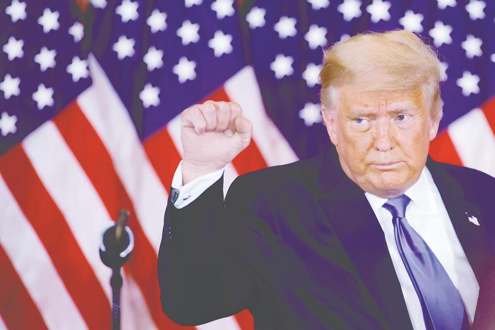 Although the US has held a dominant and frequently hegemonic position in the international order, this system is now rejected by Trump as not working sufficiently to the advantage of the US. – REUTERSPIC