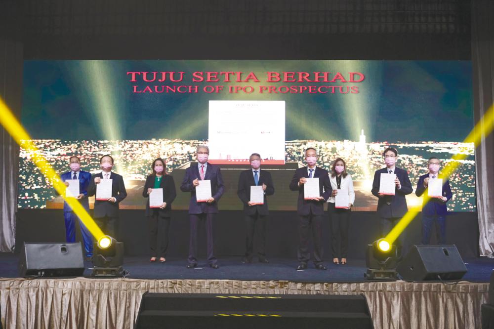 Applications for Tuju Setia’s IPO will close on May 5 and the company’s listing is slated for May 19.