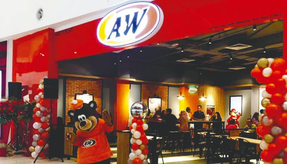 As at Aug 31, there are 62 A&amp;W outlets throughout Malaysia. – A&amp;W Facebook page/IOI Mall website