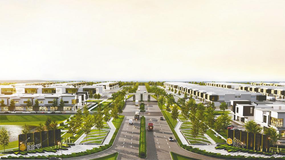 Illustration of Eco Business Park V. – Eco World website pix