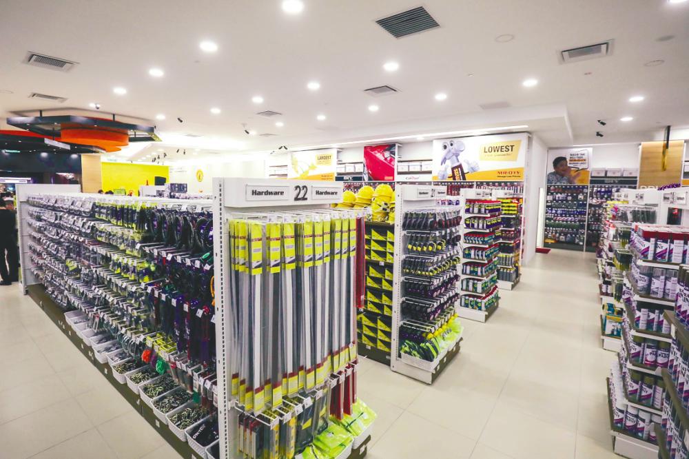 File picture of a Mr DIY outlet in Kuala Lumpur. The home improvement products chain is planning an initial public offering of up to 941.49 million shares.