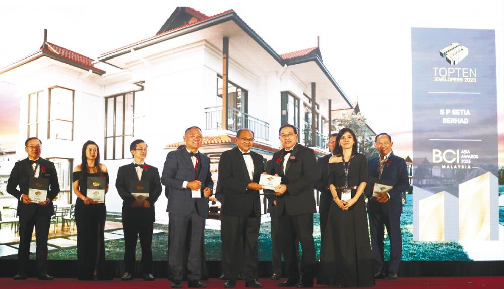 SP Setia has won the coveted award for the twelfth time.