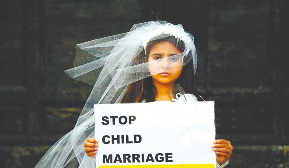 According to non-governmental organisation Girls Not Brides, children who marry have significant physical and mental health consequences. – AFPPIC