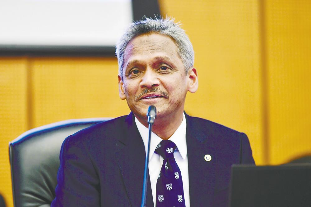 Abdul Rasheed at a press conference to announce Malaysia’s second-quarter 2024 economic performance on Friday. – Bernamapic