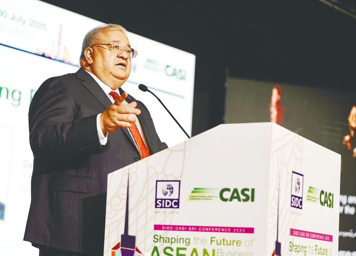 Faiz says mobilising sufficient financing will be key to managing Asean’s energy transition successfully.
