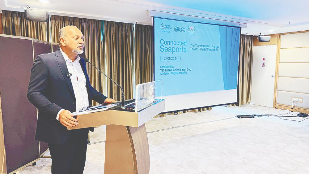 Gobind at the Connected Seaports Forum &amp; Executive Roundtable.