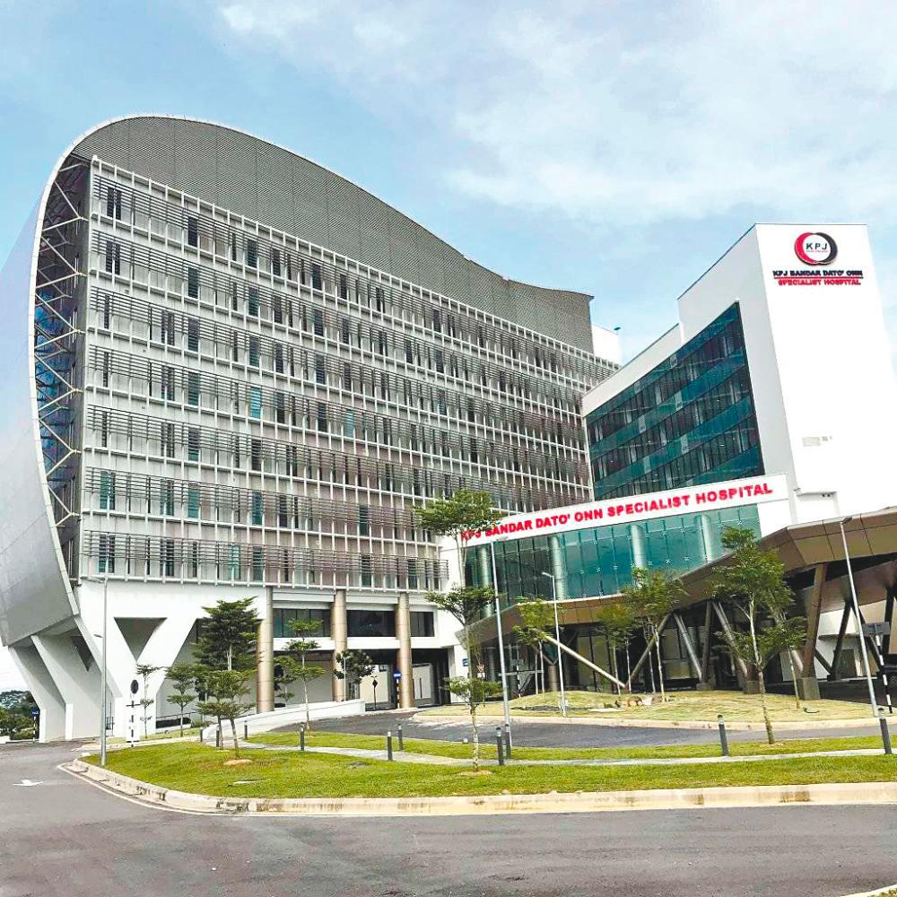 KPJ Bandar Dato’ Onn Specialist Hospital, the 26th hospital under the flagship of KPJ Healthcare. For the rest of the financial year, KPJ recognises that its performance will be affected by the Covid-19 pandemic//KPJ Healthcare website pix