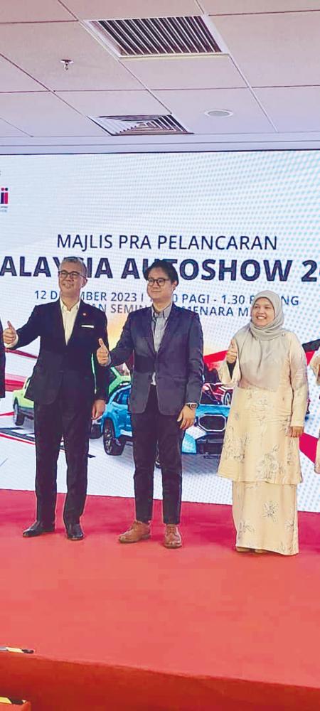 Zafrul (left) at the launch.