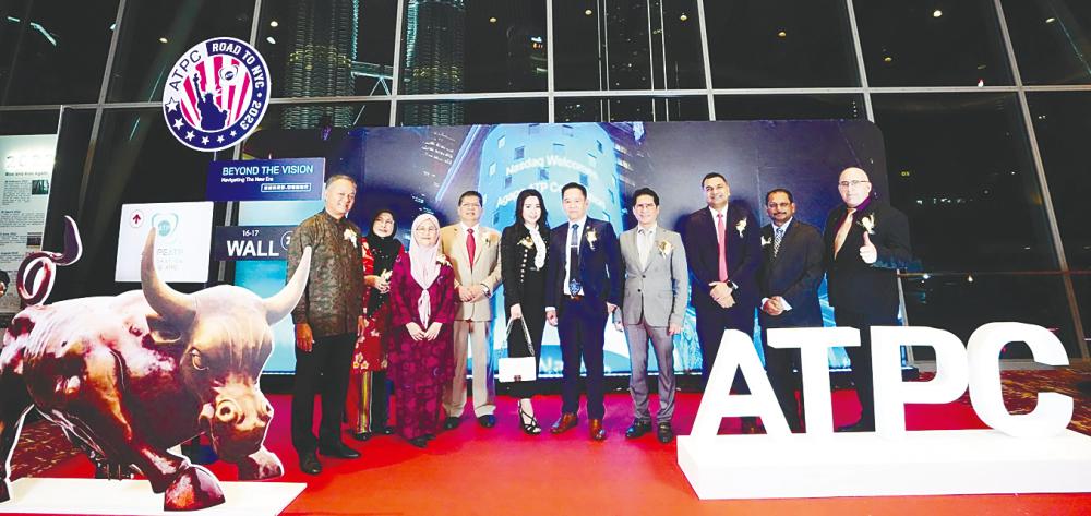 Agape ATP Corporation unveiled its sustainability green energy initiative at a Nasdaq opening bell ringing ceremony in Kuala Lumpur recently.
