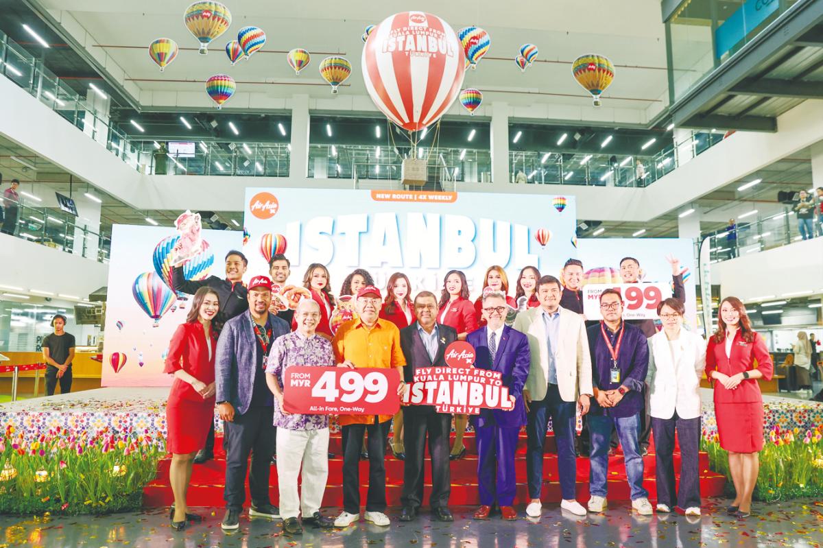AirAsia X launching the new route to Istanbul, Turkiye at AirAsia RedQ.