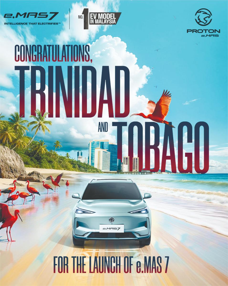 Trinidad and Tobago is the second international market for Proton’s e.MAS 7 and comes three months after its international debut in Nepal.