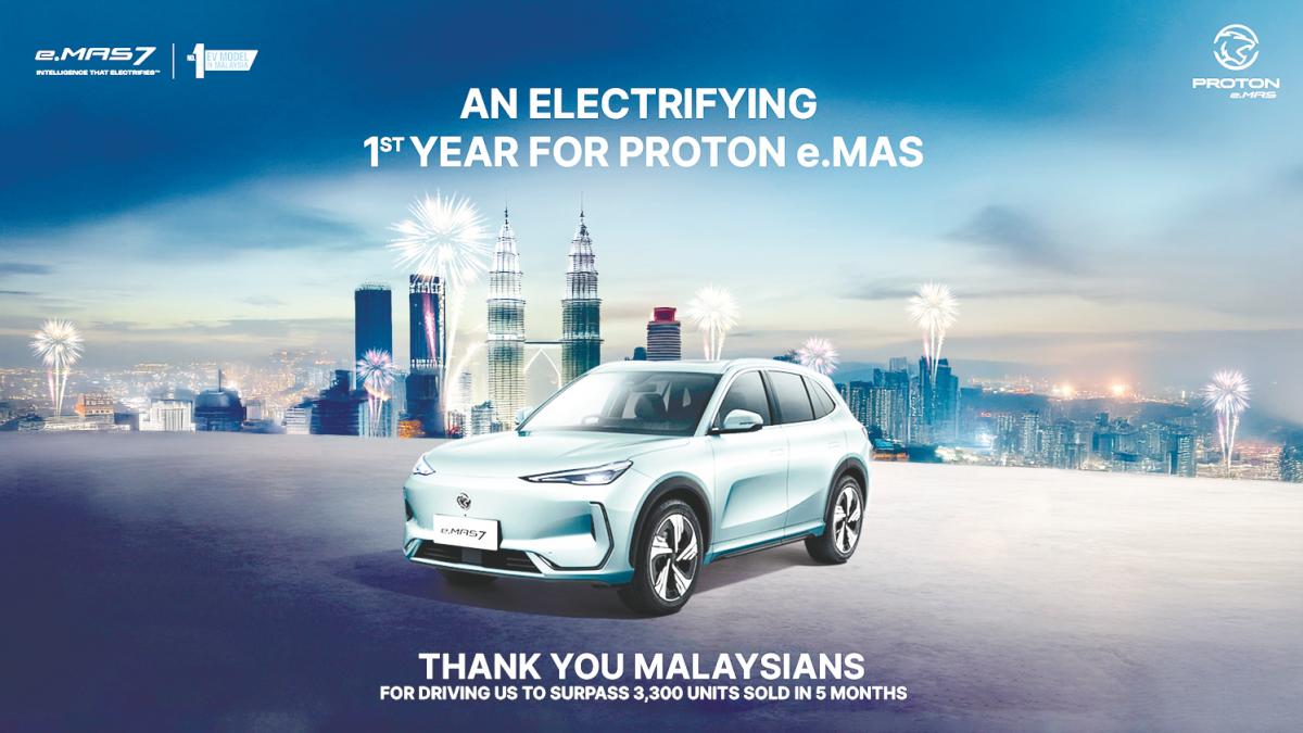 The e.MAS 7 continues to perform strongly despite pricing pressures across the EV market.