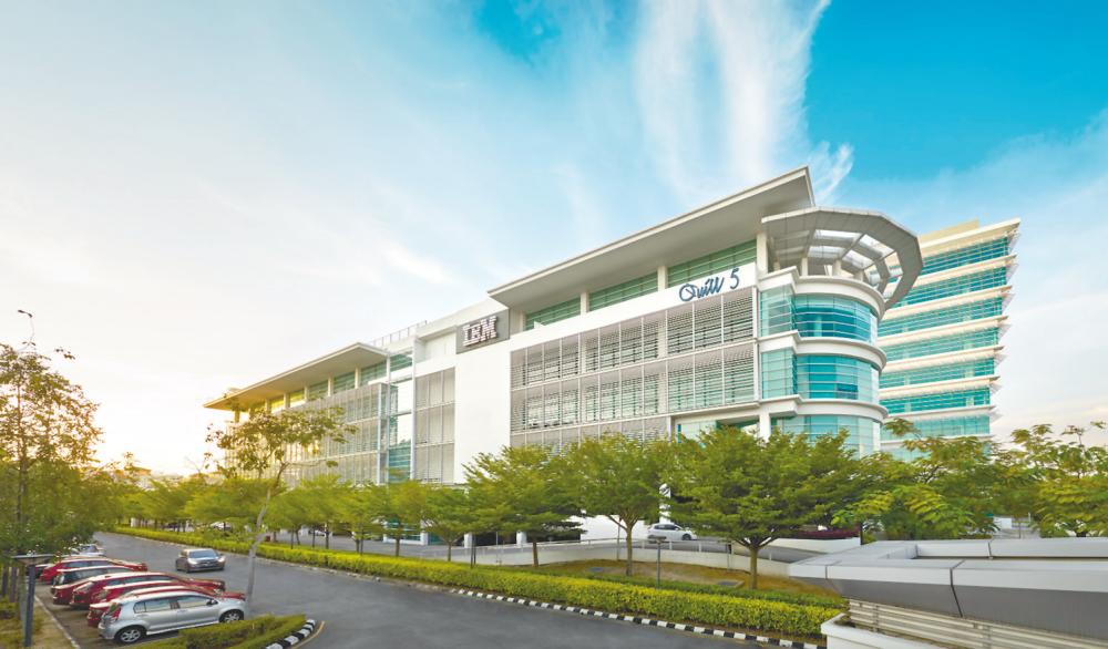 Quill Building 5 is a five-storey office building and has a lettable area of 80,000 sq ft. – MQUILLREIT WEBSITE PIX