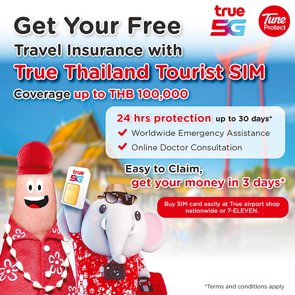 Tune Protect, Thai Telco Team Up To Offer True Tourist SIM