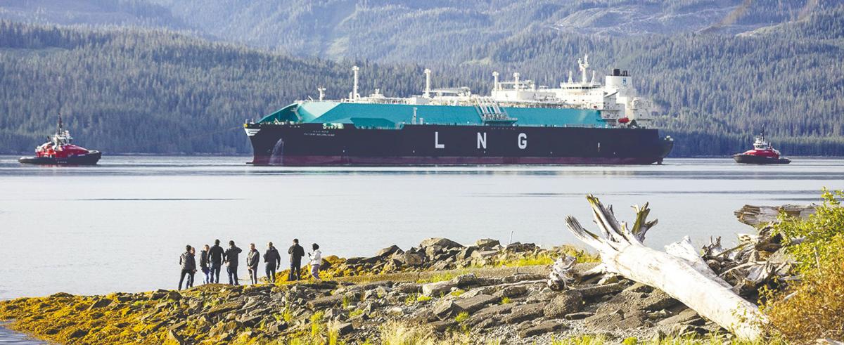The Puteri Sejinjang LNG vessel departing for Japan. – Petronas pic
