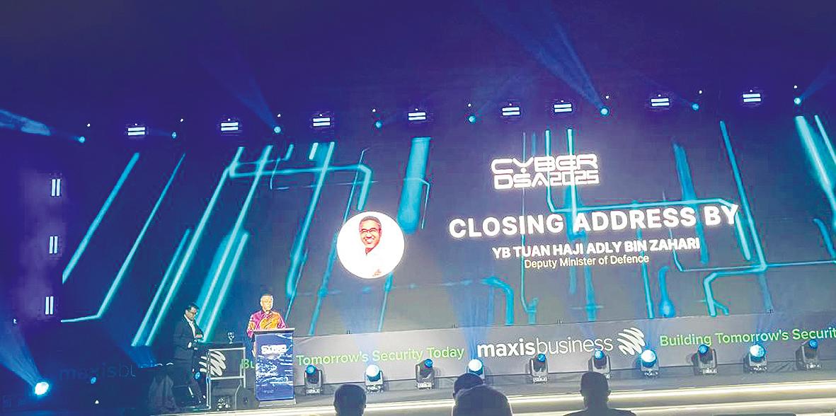 Adly says the cyber base will be structured under Malaysia’s military base model.