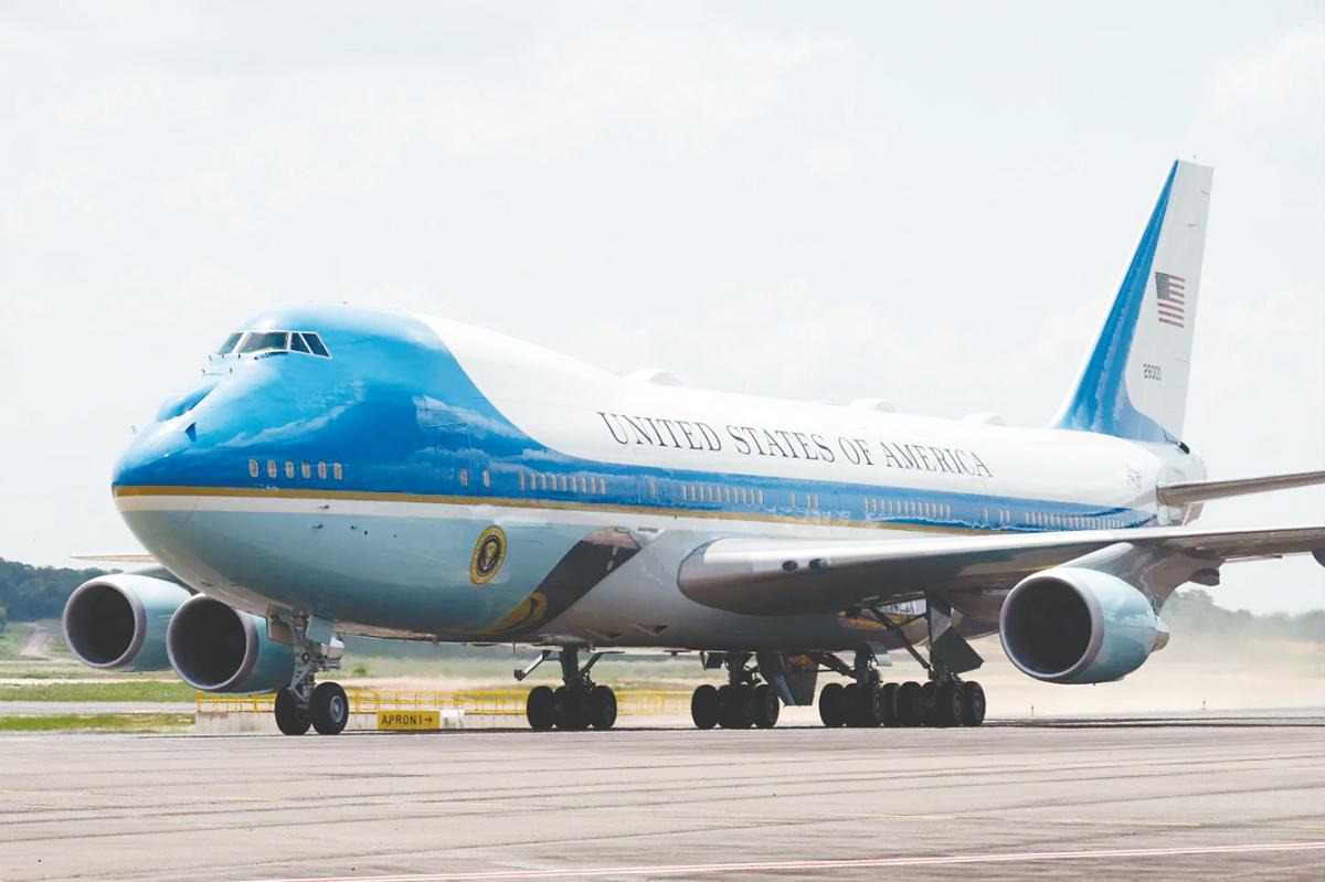 The luxury jet, among the most valuable gifts to the US government, will go to Trump’s presidential library after his term. – afppix