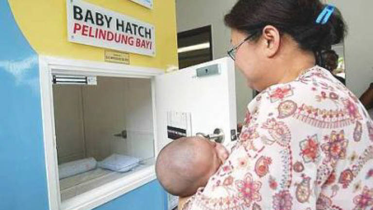 A baby hatch in Petaling Jaya.