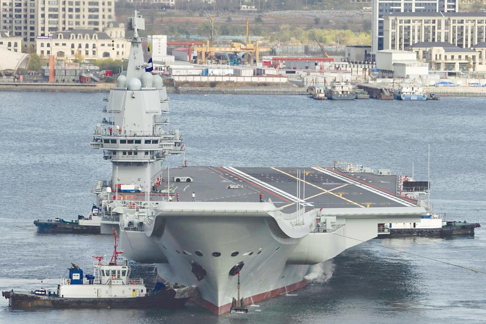 China’s first domestically built aircraft carrier leaves Dalian for sea trials last week. Market reforms from 1979 accelerated economic growth because China already had capable governance created by the state. – Reuterspix