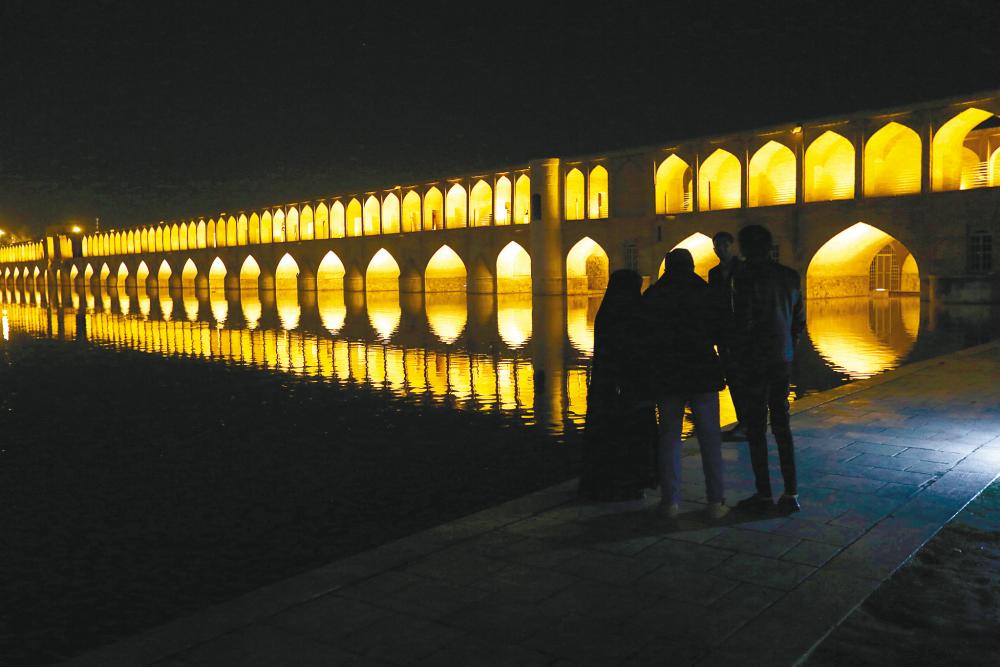 The “Si-o-Se Pol” bridge (33 Arches bridge) over the Zayandeh Rud river in Isfahan is a cultural site that is a potential target. US Secretary of State Mike Pompeo insisted on Sunday that any US military action against Iran would conform to international law after President Donald Trump was accused of threatening a war crime by declaring cultural sites as potential targets. – AFPpix