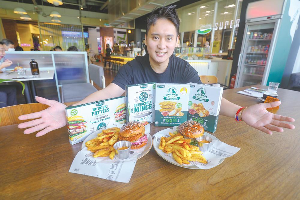 Yap says Phuture Foods’ focus is the business-to-business segment, and it is about finding the right partners. – AMIRUL SYAFIQ/THESUN