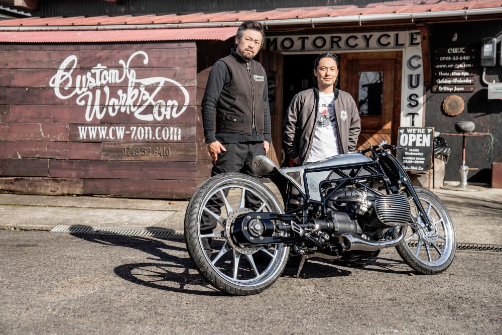 Custom bike uses prototype BMW Motorrad boxer engine