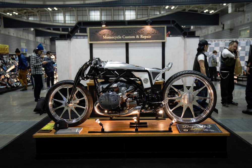 $!Custom bike uses prototype BMW Motorrad boxer engine