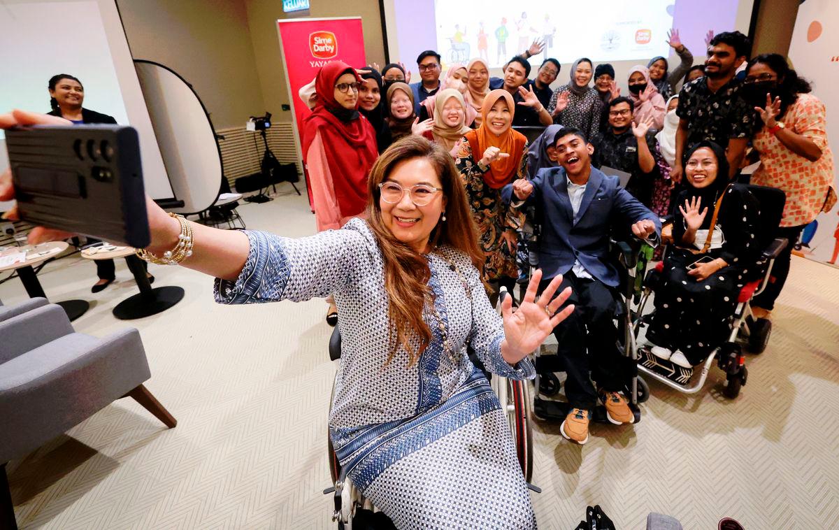 Persatuan OKU Sentral president Datuk Dr Ras Adiba Radzi - Photo by BERNAMA